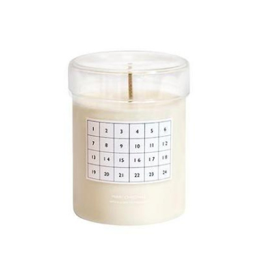 CHRISTMAS ADVENT SCENTED CANDLE