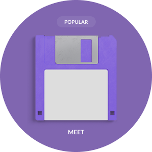 purple diskette